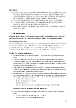 Preview for 13 page of Zionair SB11A Assembly And User Instructions Manual