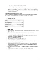 Preview for 14 page of Zionair SB11A Assembly And User Instructions Manual