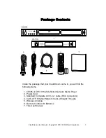 Предварительный просмотр 4 страницы Ziova clearstream CS505 User Manual