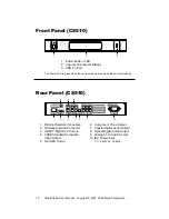 Предварительный просмотр 11 страницы Ziova clearstream CS505 User Manual