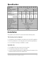 Preview for 4 page of Zip Heater ILH6 User Manual