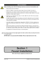 Preview for 10 page of Zip HydroTap CS 75 Installation And Operating Instructions Manual