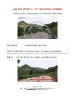 Preview for 2 page of Zip Tie Domes 2V Assembly Manual