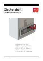 Zip 303051 Installation And Operating Instructions Manual preview