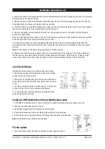 Preview for 3 page of Zip 82232 Installation And Operating Instructions Manual