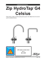 Zip Celsius HydroTap G4 range Installation Instructions Manual preview