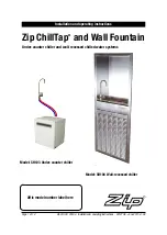 Zip Chilltap CH103 Installation And Operating Instructions Manual preview