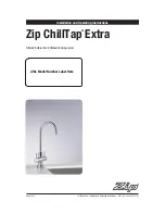 Zip ChillTap Extra Installation And Operating Instructions Manual preview