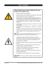 Preview for 10 page of Zip Classic HydroTap G4 range Installation Instructions Manual