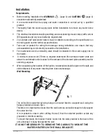 Preview for 8 page of Zip Contract II C2/100 Installation, Maintenance And User Instructions