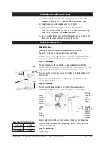 Предварительный просмотр 5 страницы Zip Econoboil HS507 Installation And Operating Instructions Manual