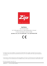 Preview for 12 page of Zip FlushMaster 40090 Installation Instructions & User Manual