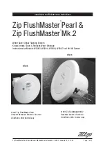 Preview for 1 page of Zip FlushMaster Pearl Installation & Maintenance Instructions Manual