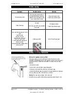 Preview for 8 page of Zip Hydroboil 203062 Installation And Operating Instructions Manual