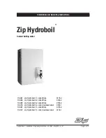 Zip Hydroboil HS001 Operating Instructions Manual предпросмотр