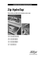 Предварительный просмотр 1 страницы Zip HydroTap ABA10FXC Installation Instructions And Operating Manual