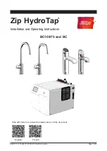 Предварительный просмотр 1 страницы Zip HydroTap BC100/75 Operating Instructions Manual