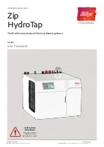 Zip HydroTap G4 IS Industrial Series Installation Instructions Manual preview