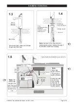 Предварительный просмотр 3 страницы Zip HydroTap G4 Tap Installation Instructions Manual