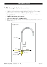 Предварительный просмотр 7 страницы Zip HydroTap G4 Tap Installation Instructions Manual