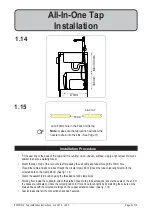 Предварительный просмотр 9 страницы Zip HydroTap G4 Tap Installation Instructions Manual