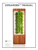 Preview for 1 page of ZipGrow ZIPGARDEN Manual