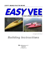 Zipp EASY VEE Building Instructions предпросмотр