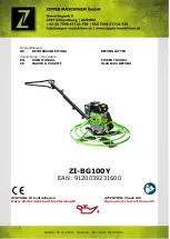 ZIPPER MASCHINEN 9120039231600 User Manual preview