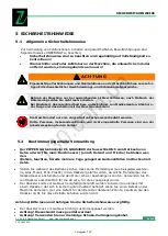 Preview for 9 page of ZIPPER MASCHINEN 9120039231846 Operation Manual