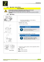 Preview for 22 page of ZIPPER MASCHINEN 9120039233000 User Manual