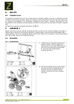 Предварительный просмотр 10 страницы ZIPPER MASCHINEN 9120039233994 Assembly Instruction Manual