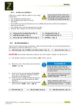 Предварительный просмотр 21 страницы ZIPPER MASCHINEN 912003923912 5 User Manual