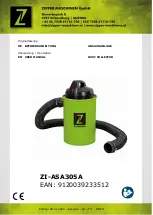 Предварительный просмотр 1 страницы ZIPPER MASCHINEN ZI-ASA305A User Manual