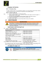 Предварительный просмотр 24 страницы ZIPPER MASCHINEN ZI-BES350Y User Manual