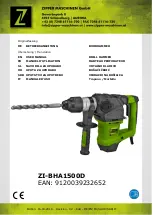 ZIPPER MASCHINEN ZI-BHA1500D User Manual preview