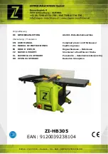 ZIPPER MASCHINEN ZI-HB305 User Manual preview