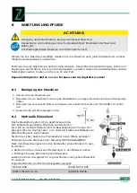 Preview for 20 page of ZIPPER MASCHINEN ZI-HS7T Operation Manual