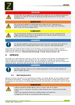 Preview for 9 page of ZIPPER MASCHINEN ZI-LGR40V-AKKU User Manual