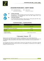 Preview for 2 page of ZIPPER MASCHINEN ZI-PTH600 User Manual