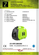 ZIPPER MASCHINEN ZI-STE2000IV User Manual preview