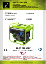 ZIPPER MASCHINEN ZI-STE2800IV User Manual preview