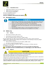 Preview for 11 page of ZIPPER MASCHINEN ZI-STE2800IV User Manual