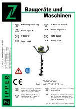 Preview for 1 page of Zipper Mowers 912003923771 8 Manual