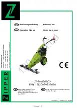 Preview for 2 page of Zipper Mowers 9120039239088 Operation Manual