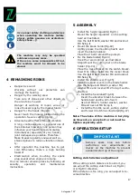 Preview for 18 page of Zipper Mowers 9120039239088 Operation Manual