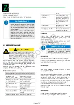 Preview for 20 page of Zipper Mowers 9120039239088 Operation Manual