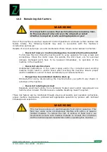 Preview for 27 page of Zipper Mowers ZI-BHA1500 Operation Manual