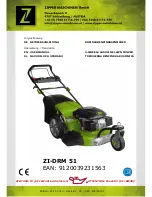 Zipper Mowers ZI-DRM 51 User Manual preview