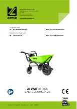 Preview for 1 page of Zipper Mowers ZI-EWB150-100L User Manual