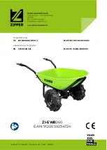 Zipper Mowers ZI-EWB260 User Manual preview